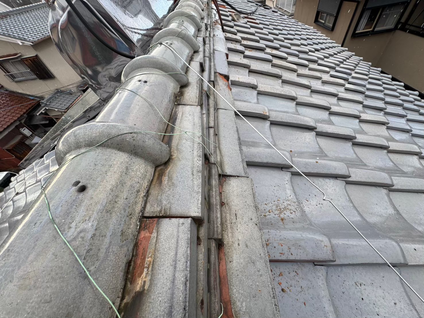 草津市　瓦調査